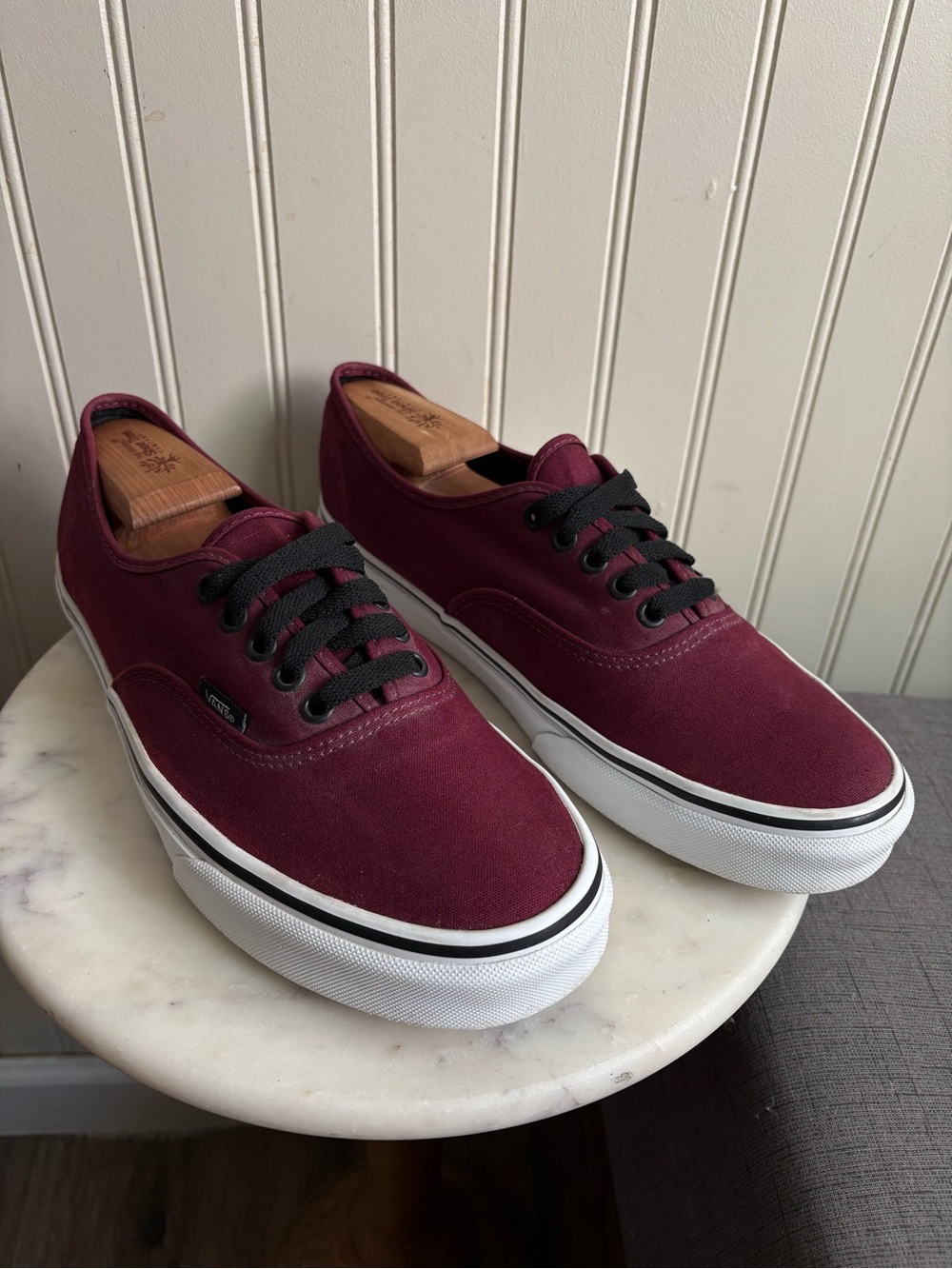 Vans Authentic Port Royale Canvas Sneakers Men’s 10.5 Maroon/Burgundy Streetwear